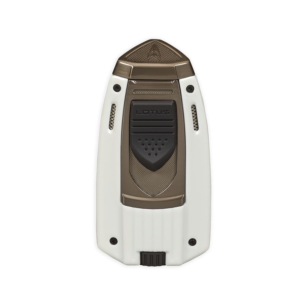 Lotus Cigar Lighters Mariner White Double Torch