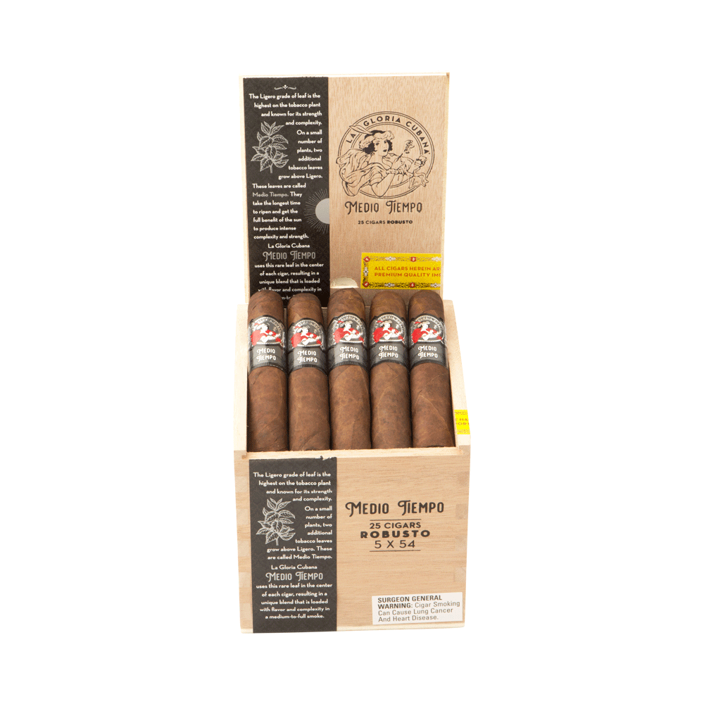 La Gloria Cubana Medio Tiempo Robusto