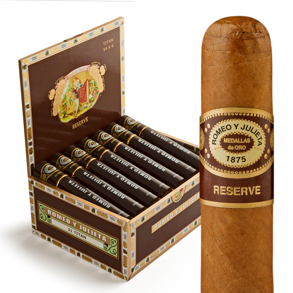 Romeo y Julieta Reserve Titan Tubo