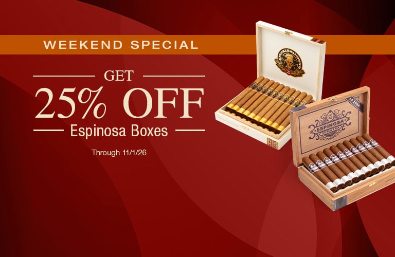 25% Off Espinosa