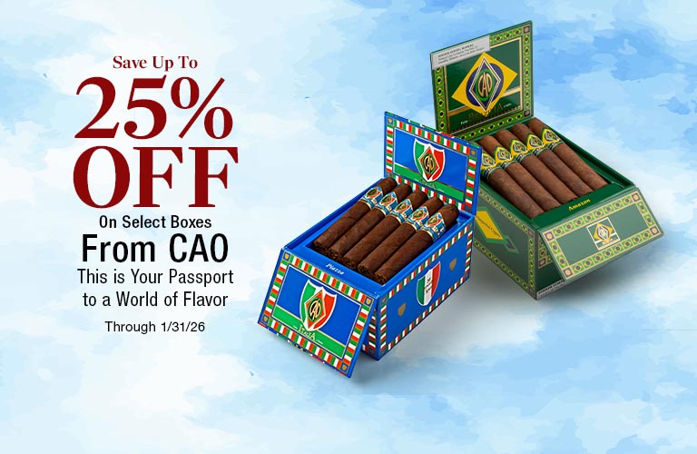 Up to 25% Off CAO