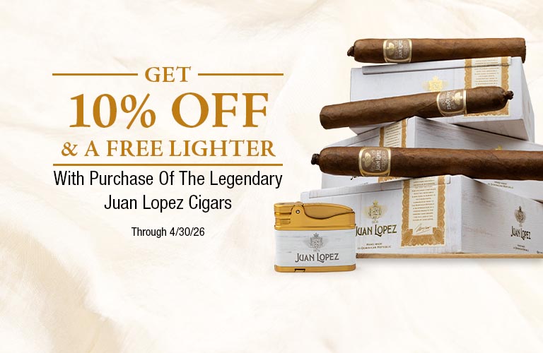 10% Off + Free Lighter