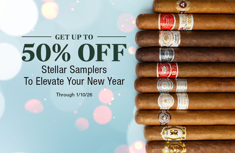 Samplers Up to 50% off