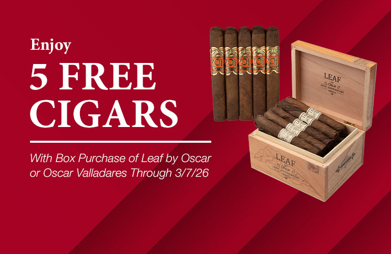 5 Free Cigars