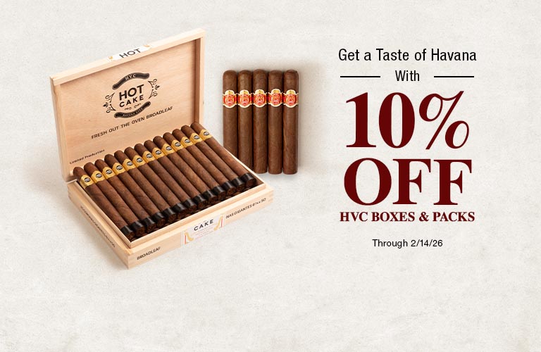 10% Off HVC boxes