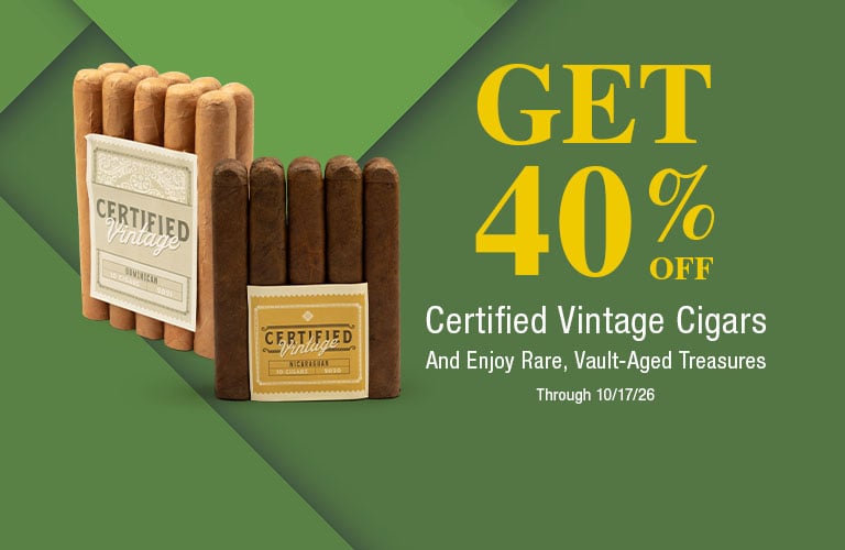 40% Off Certified Vintage