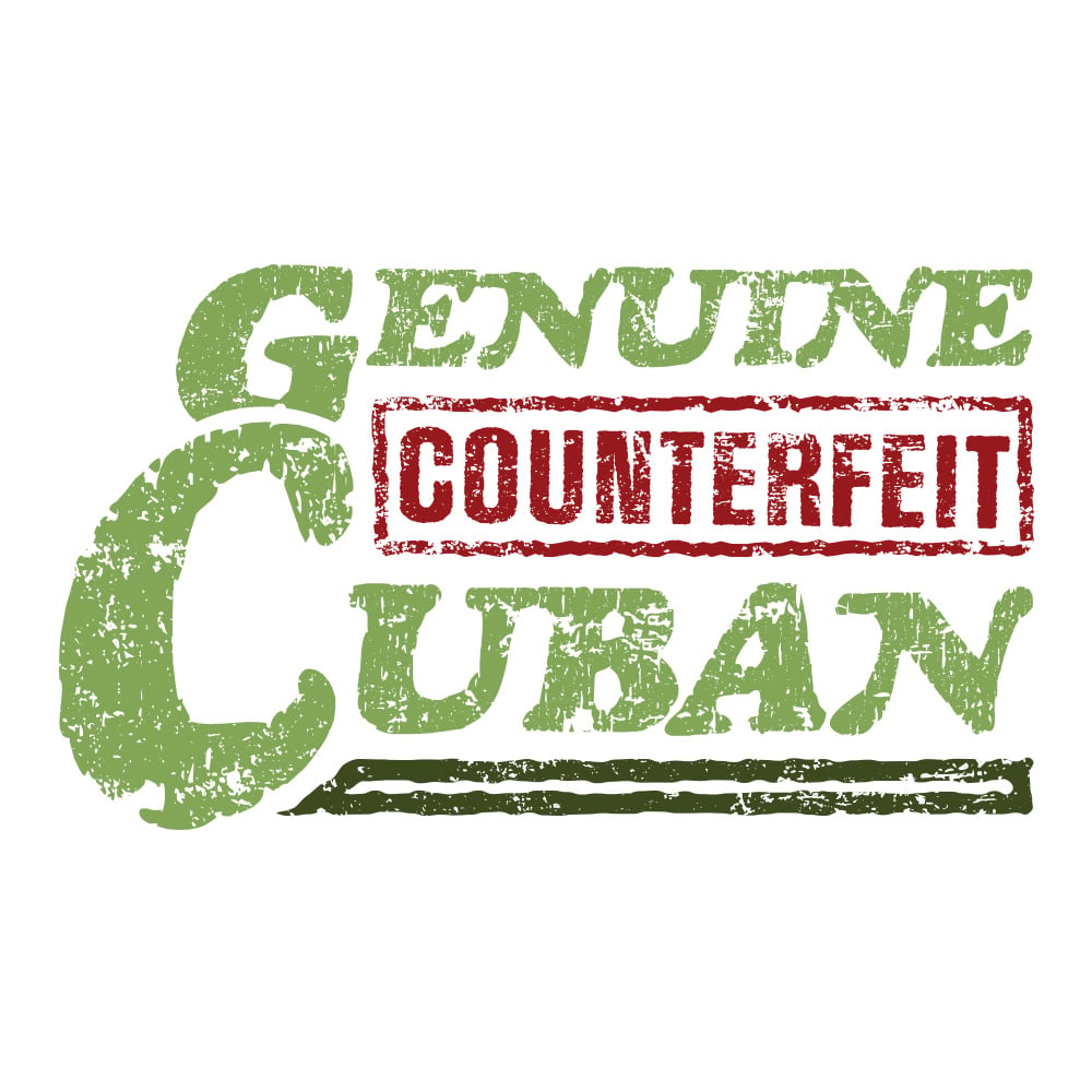 Genuine Counterfeit Cuban