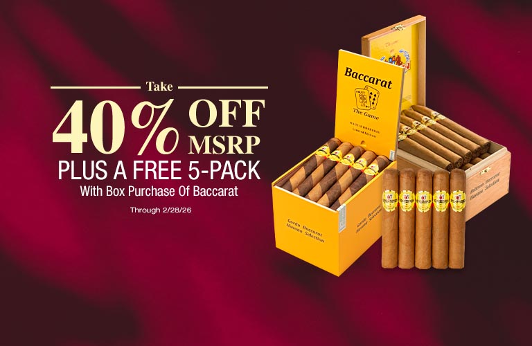 40% Off MSRP + Free 5-pack