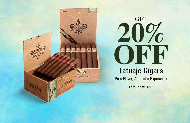 Tatuaje 20% off