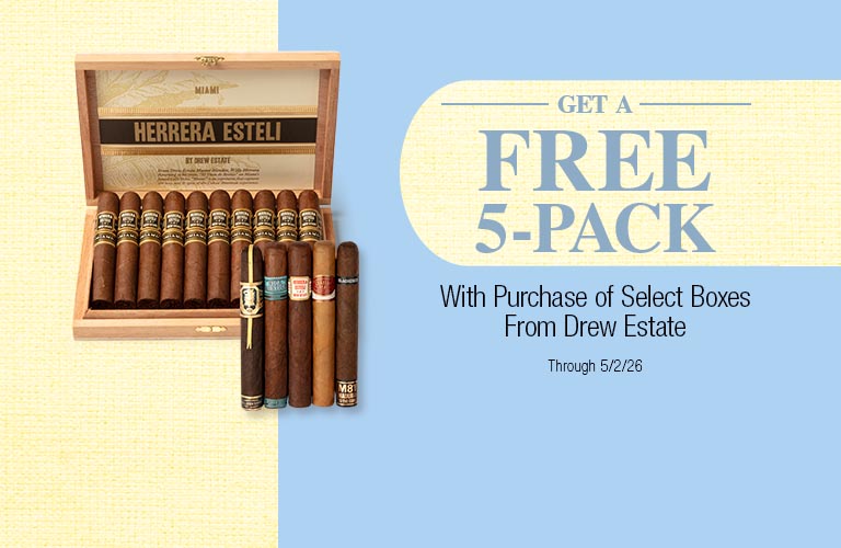 5 Free Cigars